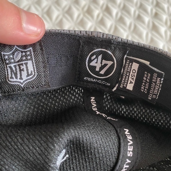 NWT Eagles 47’ Contender Hat Philadelphia Eagles NFL Black 47 Brand - Picture 8 of 10